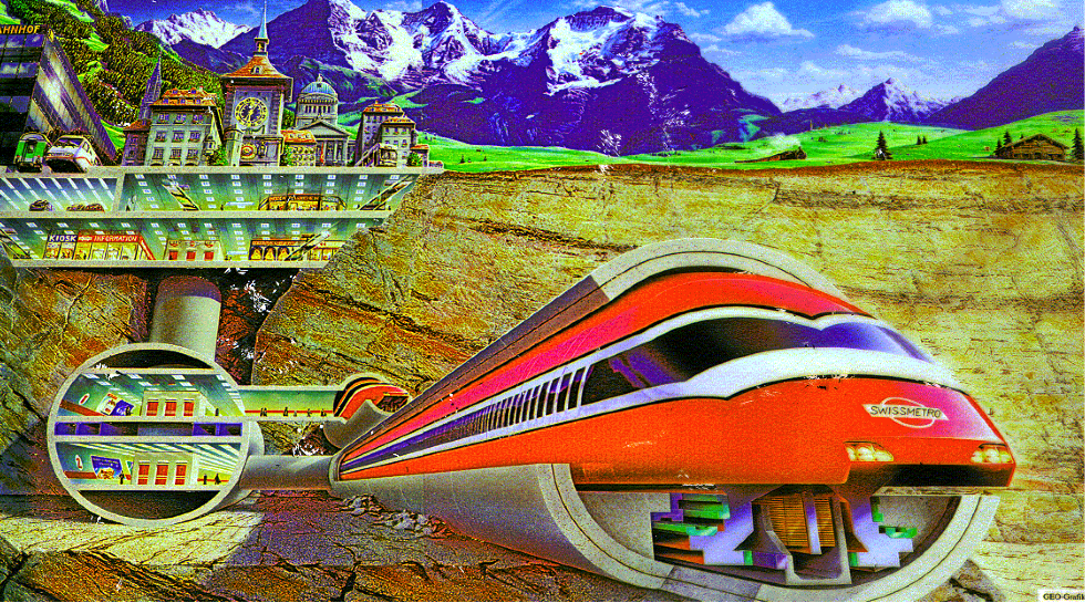 De Swissmetro à Hyperloop : renaissance d’un projet enterré